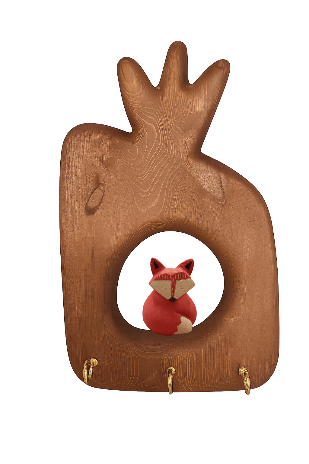 قاب جاکلیدی یک تکه تکی کوچک سومی روباه آرام طرح انار