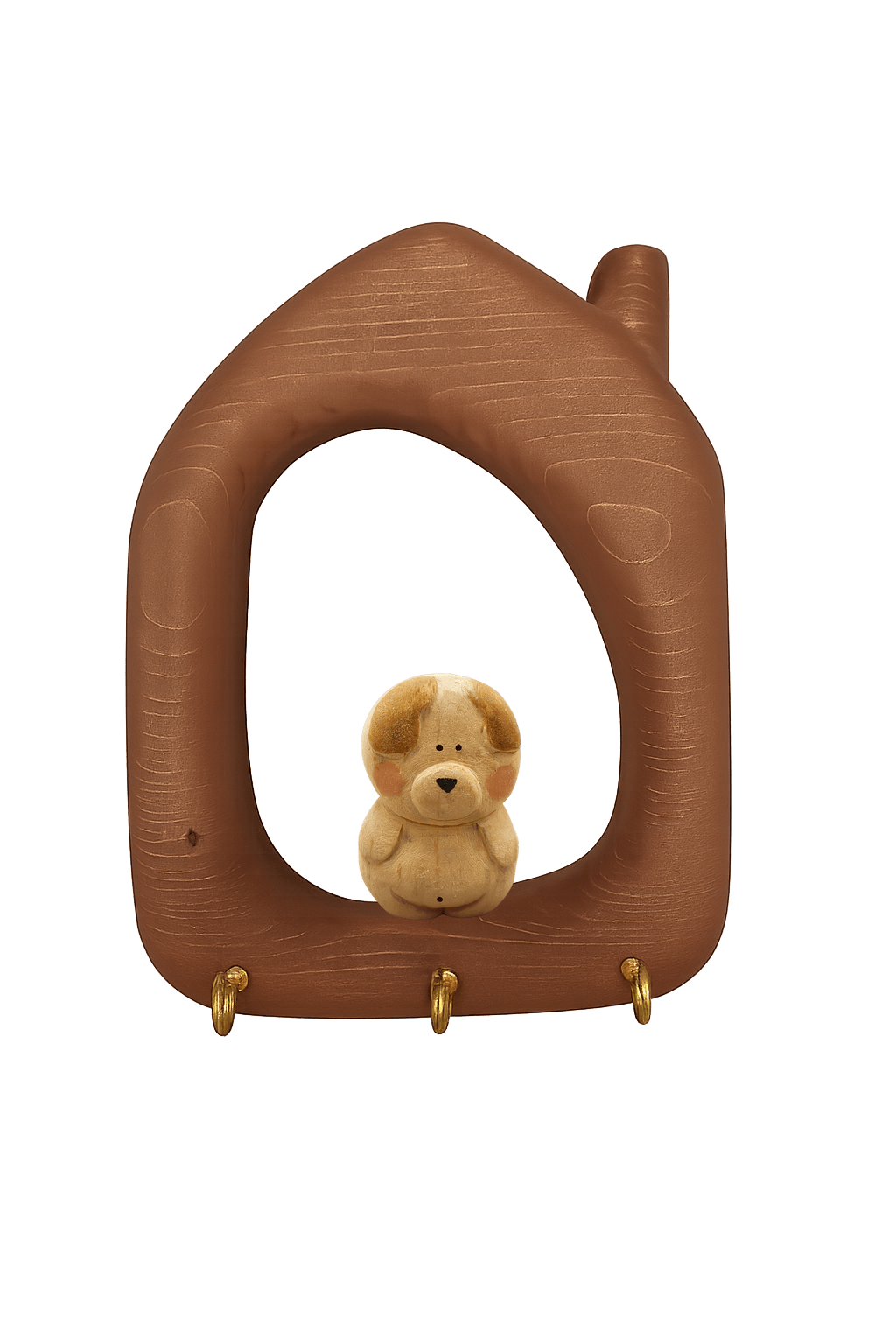 قاب جاکلیدی یک تکه تکی کوچک هاپو طرح خانه